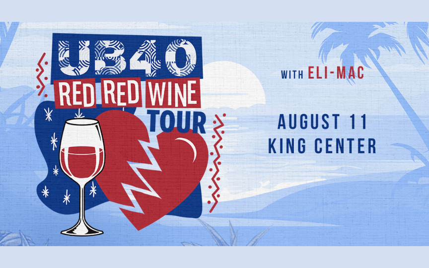 UB40 live in action at the King Center - a sneak peek into what awaits you on August 11th.